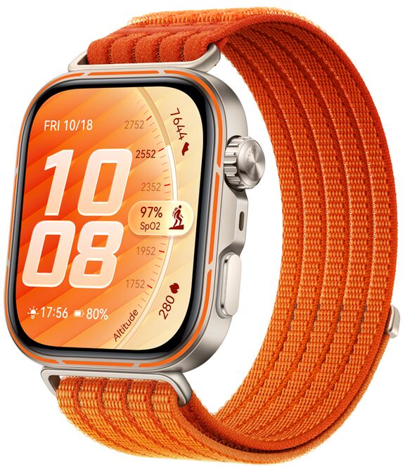 Huawei Watch Fit 5 Pro Appelsínugult