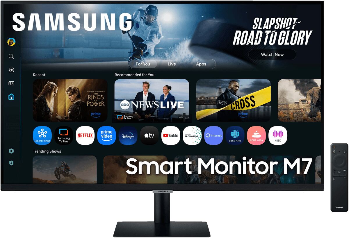 Samsung Smart M7 32" VA 4K Svartur