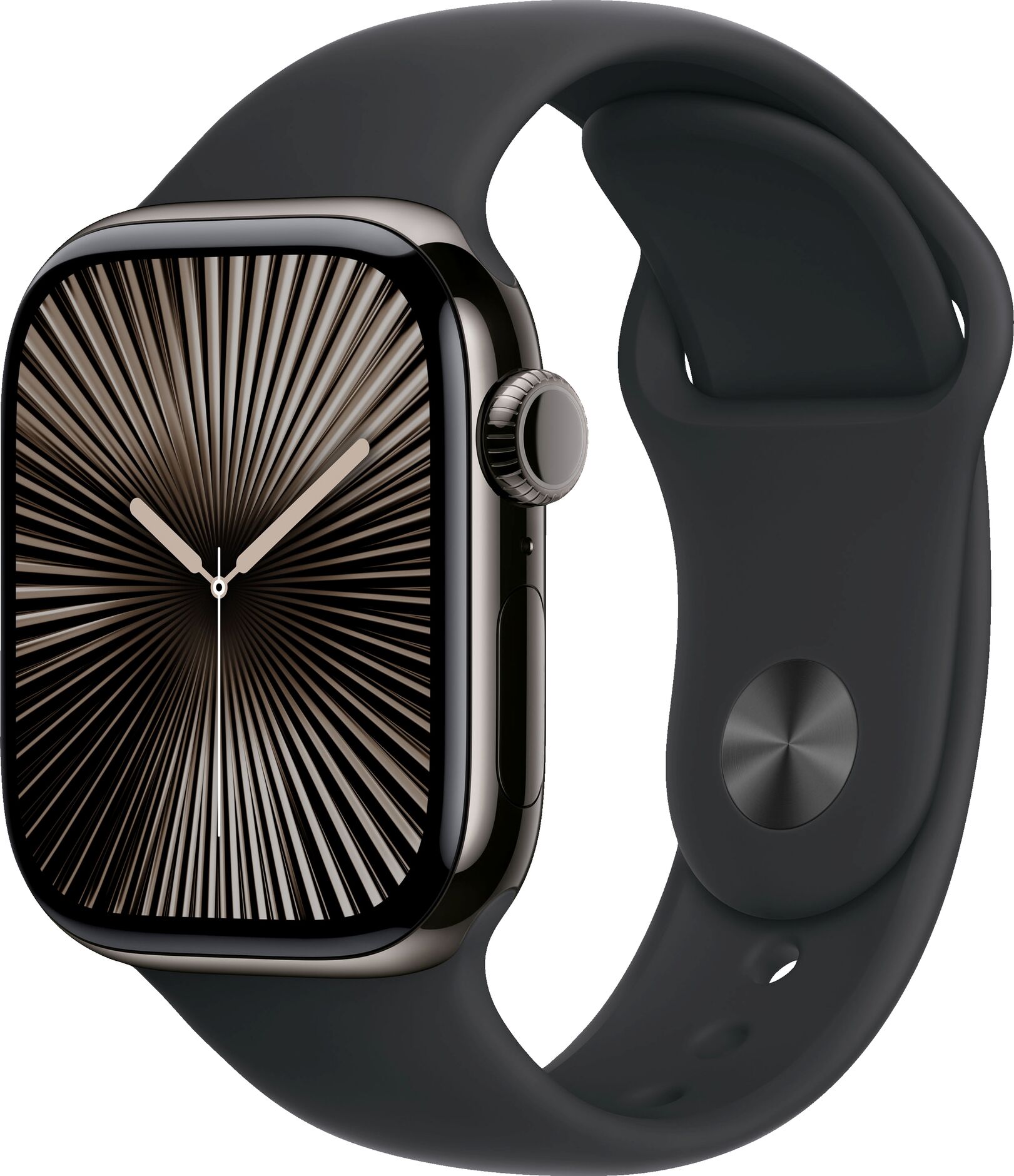 Apple Watch Series 10 GPS/4G 42 mm títaníum S/M Sport ól