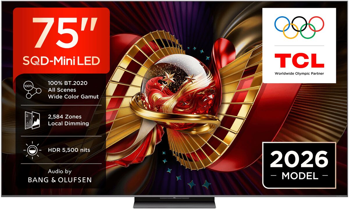 TCL C8L SQD 75" Mini-LED 4K (2026)