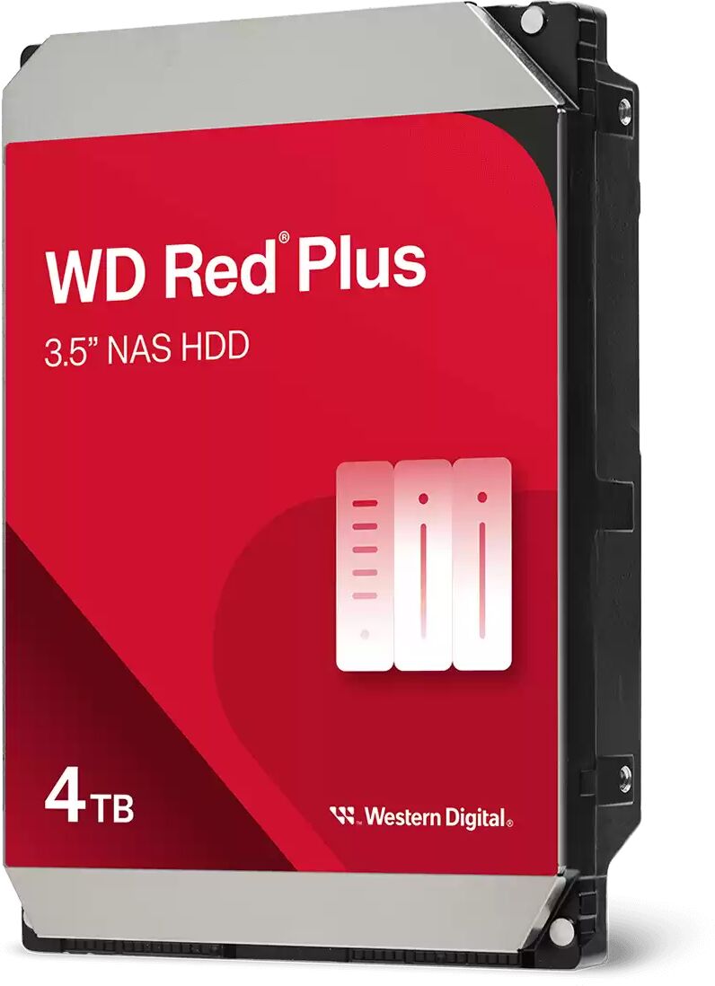 Western Digital Red Plus NAS 4TB 3.5" SATA HDD