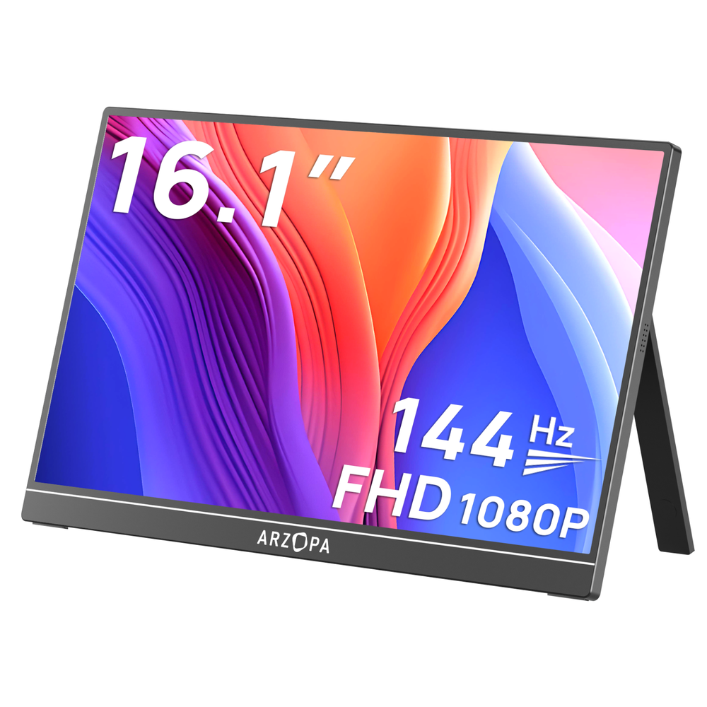 Arzopa USB-C umslag 16" IPS FHD 144Hz grár
