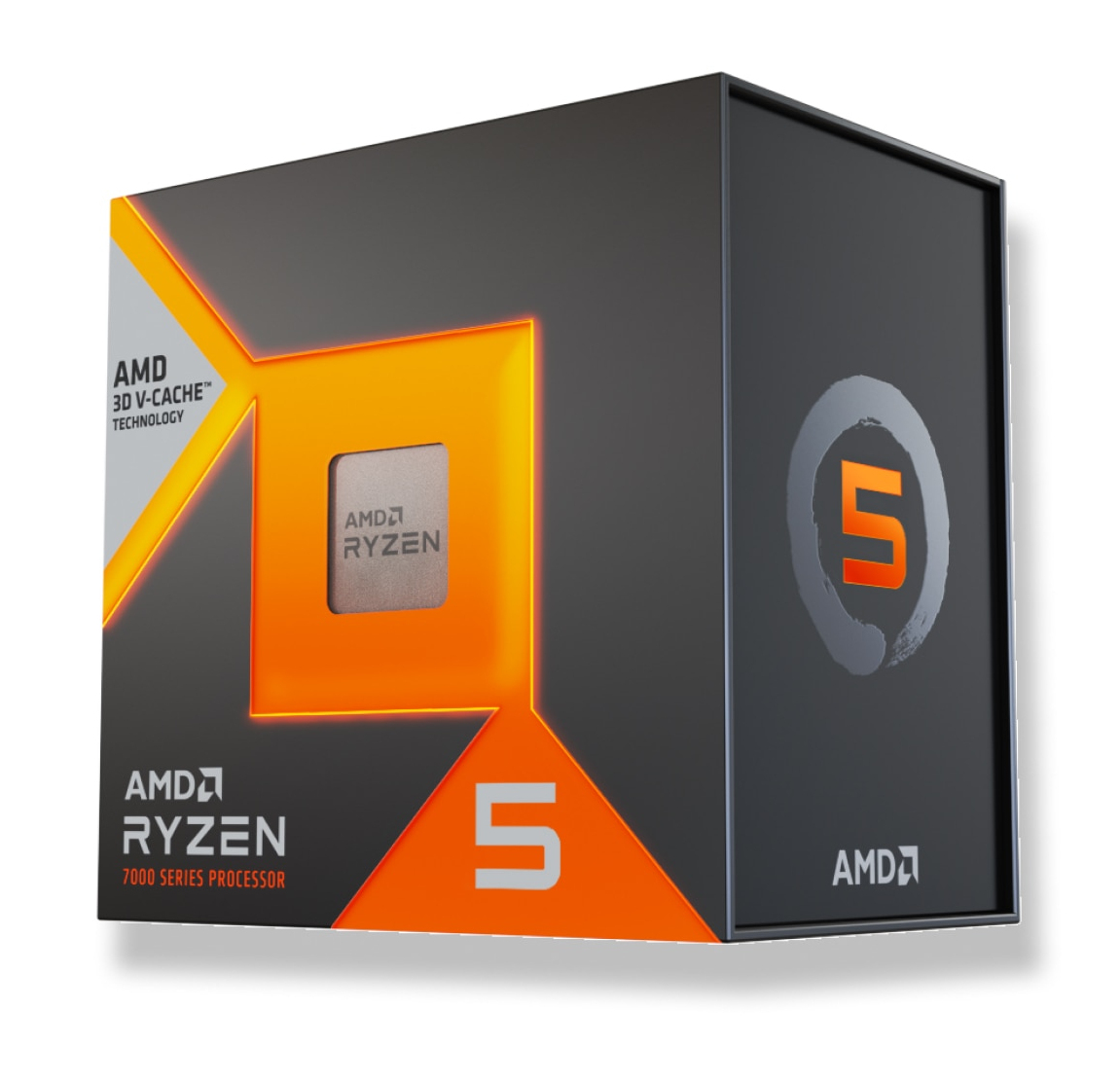 AMD Ryzen 5 7500X3D 6 kjarna Retail án viftu