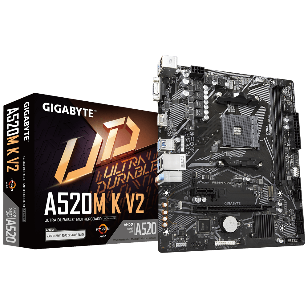 Gigabyte A520M K V2 DDR4 mATX