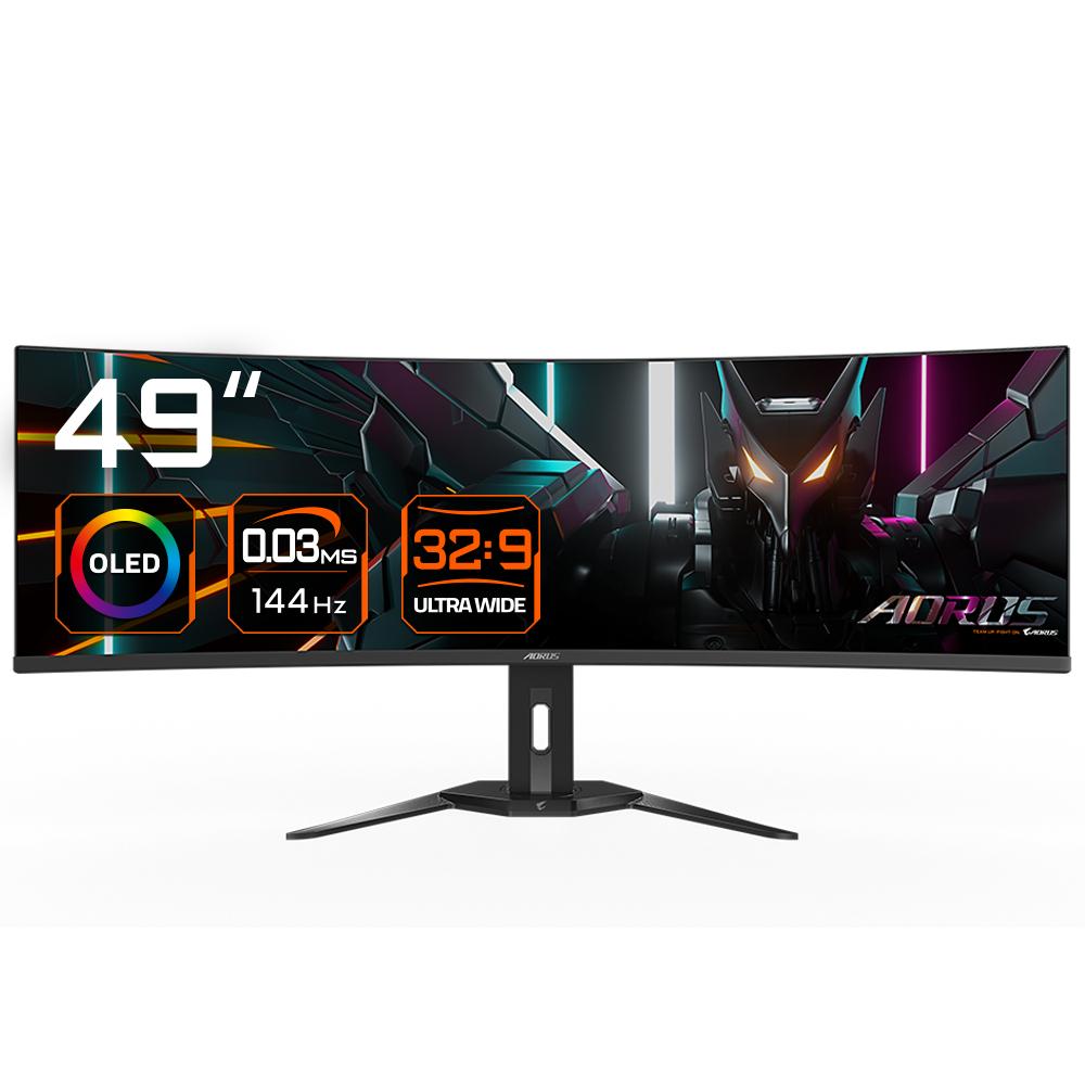 Gigabyte Aorus CO49DQ 49" QD-OLED DQHD 144Hz 32:9 Curved