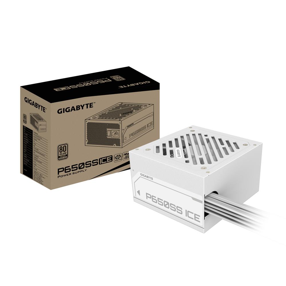 Gigabyte GP-P650SS Silver ICE 650W ATX 3.0 Hvítur